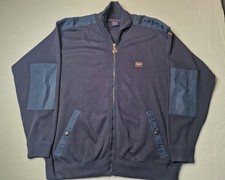 Paul & Shark Yachting Men's 2XL Full Zip Knit Jacket Heavy Wool Made In Italy