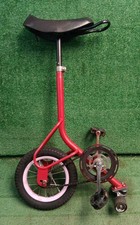 Vintage Red Unicycle