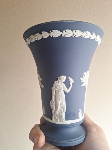 Wedgwood jasper dark - dark, blue