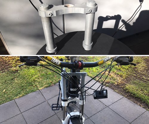 Downhill fork attachment - downhill, for
