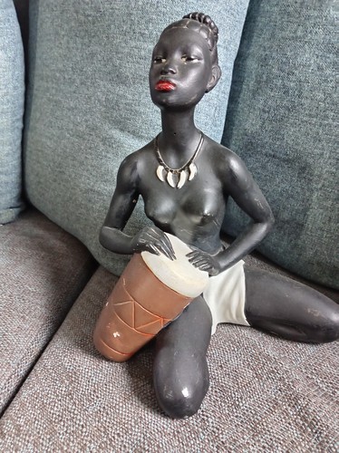 Vintage 1950 african lady - vintage, 1950's?