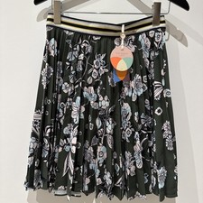 Ted Baker Zakai Skirt UK 10 / Size 2 Blue Floral Pleated NWT 