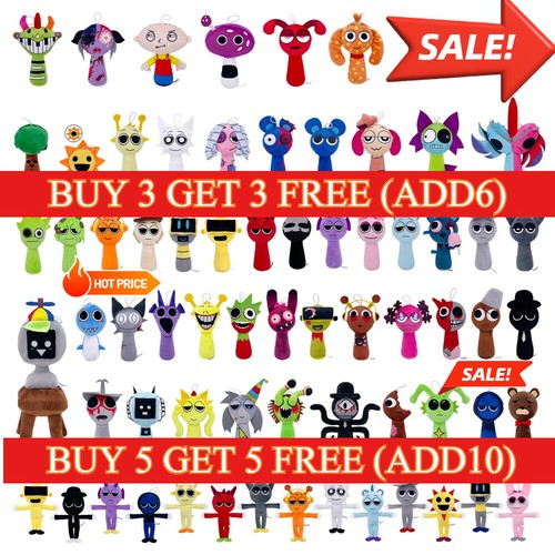 Sprunki plush toy game - sprunki,