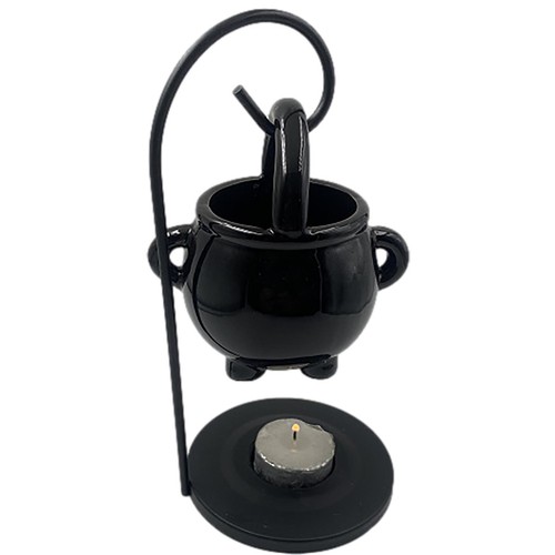 Black cauldron oil burner - black,