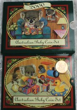 Australia: 2000 Uncirculated Australian Baby 6 Coin Set with Millenium 50c Coin