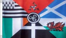Celtic nations flag 3 - 5', x