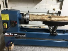 Wood Lathe Clarke CWL1000CF 40" 1000mm with Variable Speed