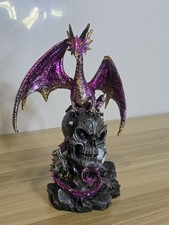 Dragon and Skull Figurine Loyal Defender Fantasy Nemesis Now. Alator Giftware. 