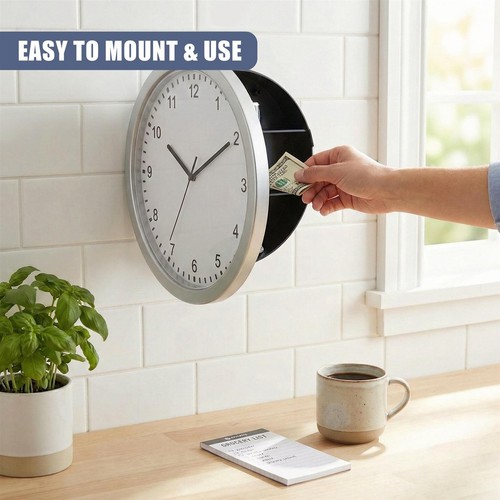 Secret wall clock - wall,