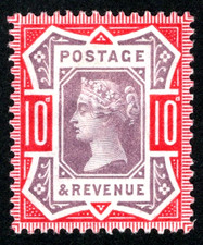 QV NICE MINT 10D JUBILEE