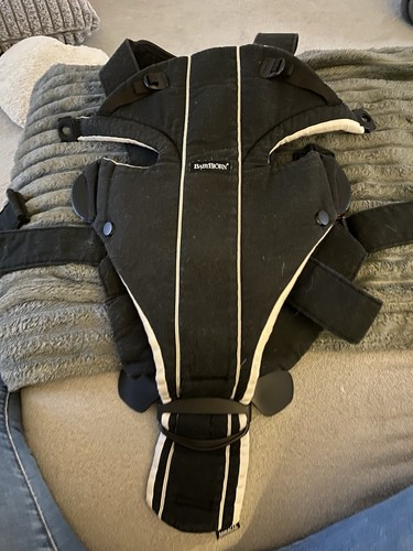 Baby bjorn black carrier - black,