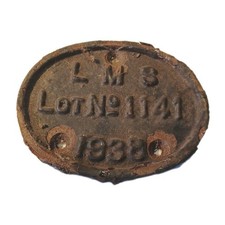 Railwayana LMS Lot No. 1141