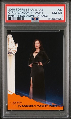 2018 topps star wars - qi’ra,