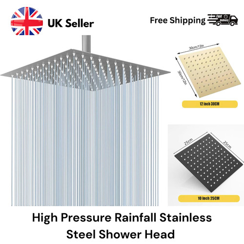 High pressure rainfall shower - high,