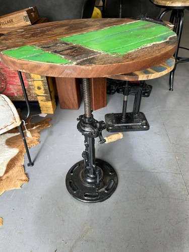 Crank table metal base - crank,
