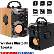 20W Bluetooth Speaker Subwoofer FM Radio Heavy Bass Wireless Speaker with Remote