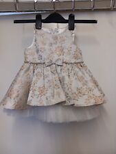 Baby Girl Couture Princess Floral Dress & Pant. Used Condition. Age 18 Months. 