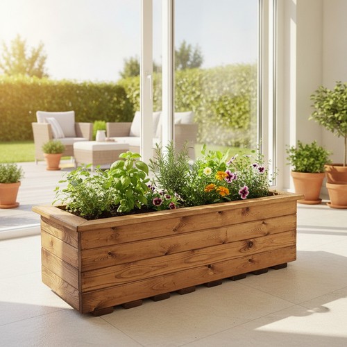 Garden home wooden - garden, 2
