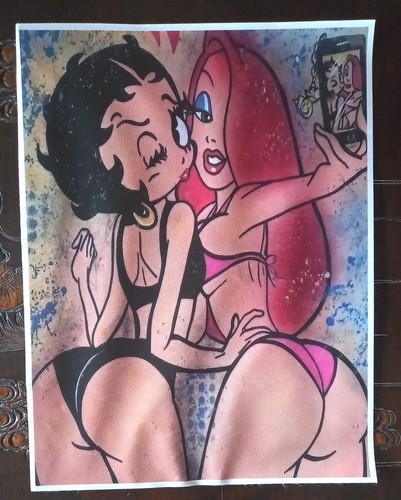Betty boop jessica rabbit - betty,
