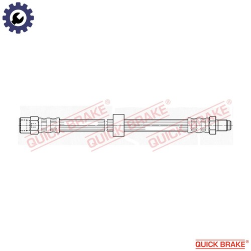 Brake hose 342 for volvo - 32.342,