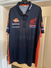 Vintage (New/Unworn) Official HONDA REPSOL Polo Shirt 2XL