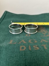 TWO GOOD STERLING SILVER