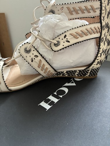 Coach pink sandals demi - sandals, wedge