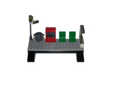 Lego® 9V RC TRAIN Railway 7897 Small Station Platform