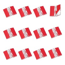 12 Pcs Small Acrylic Hinges 35