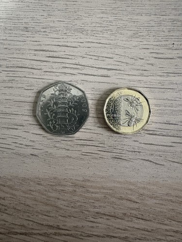 Kew gardens 50p bee - kew,