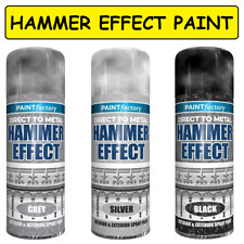 HAMMER EFFECT SPRAY PAINT GLOSS WOOD METAL PLASTIC AEROSOL SPRAY 400ML