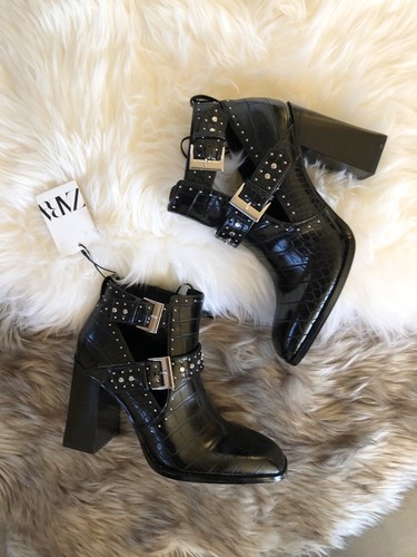 Zara black studded - zara,