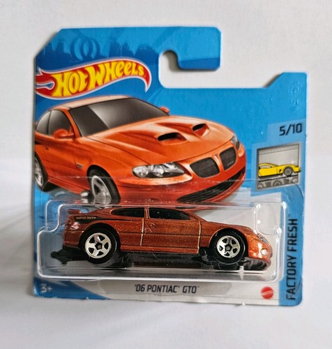 Hotwheels pontiac gto - pontiac, 1:64