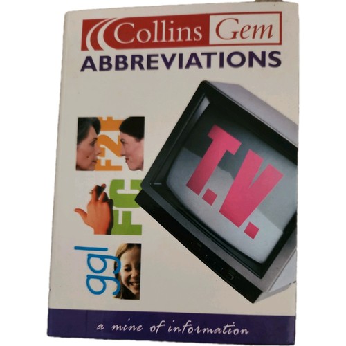 Collins gem abbreviations - gem,
