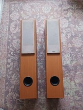 Grundig Speakers Floorstanding Hi-Fi Stereo Speakers 2-Way 8 Ohm Retro Vintage