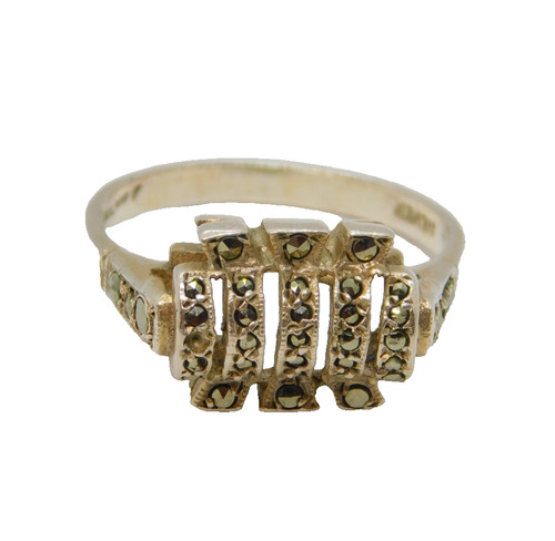 Sterling silver marcasite - sterling,