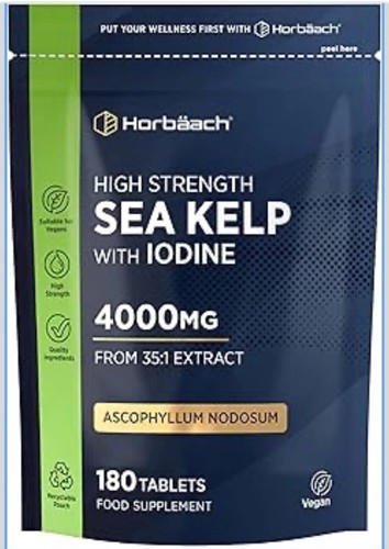 Sea kelp tablets - sea, 4000mg