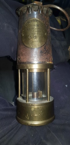 Eccles protector miners lamp - miners,