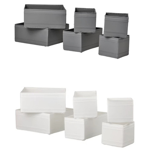 Set ikea skubb storage - set,