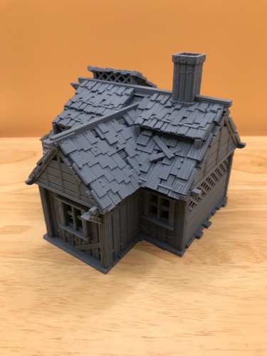 Printed small house shack - small,