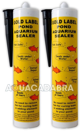 Gold label black 290ml pond - gold,