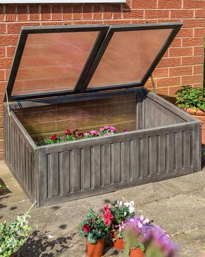 Wooden cold frame - cold,