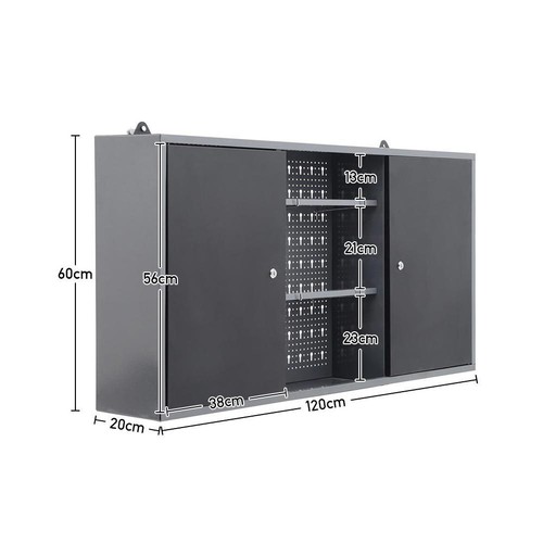 Wall mounted hanging tool - tool, box