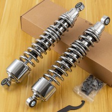 15" Heavy Chrome Rear Shocks