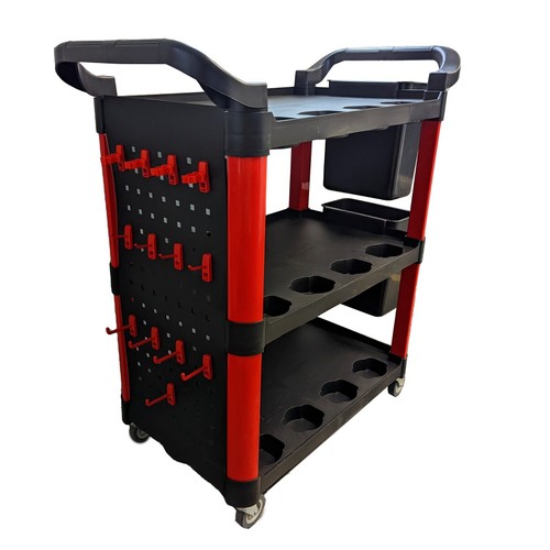 Valeting trolley mechanics - trolley,
