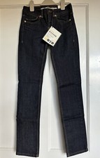 Topshop Vintage Low Rise Moto