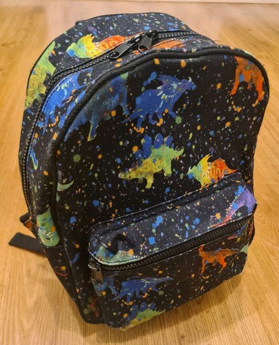 Next kids backpack black - next, neon