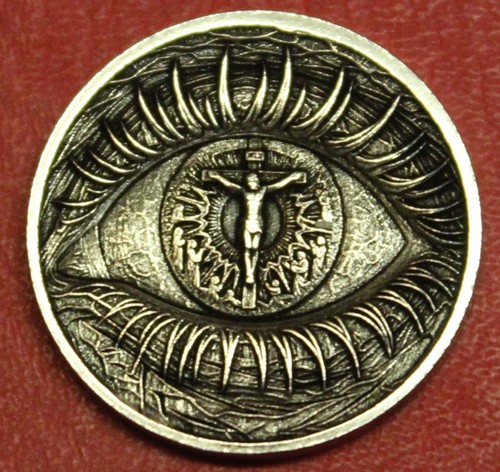 Hobo nickel jesus crucifixion - nickel,