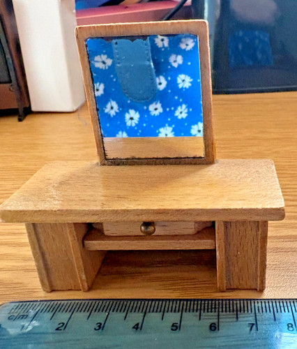Doll house furniture - house,