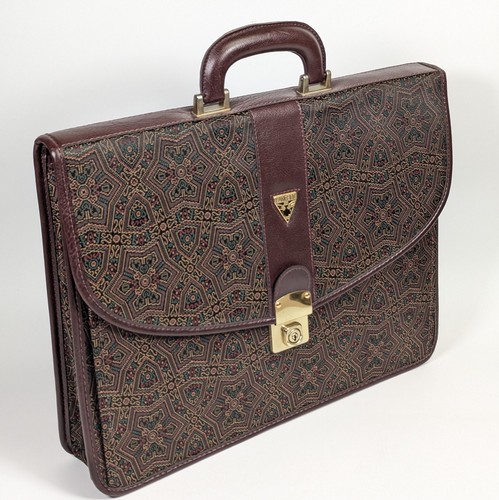 Vintage lancetti briefcase - vintage,